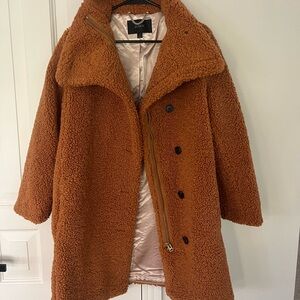 J. Crew Teddy Jacket - Warm Brown
